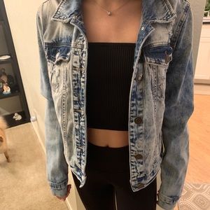 Small denim jacket